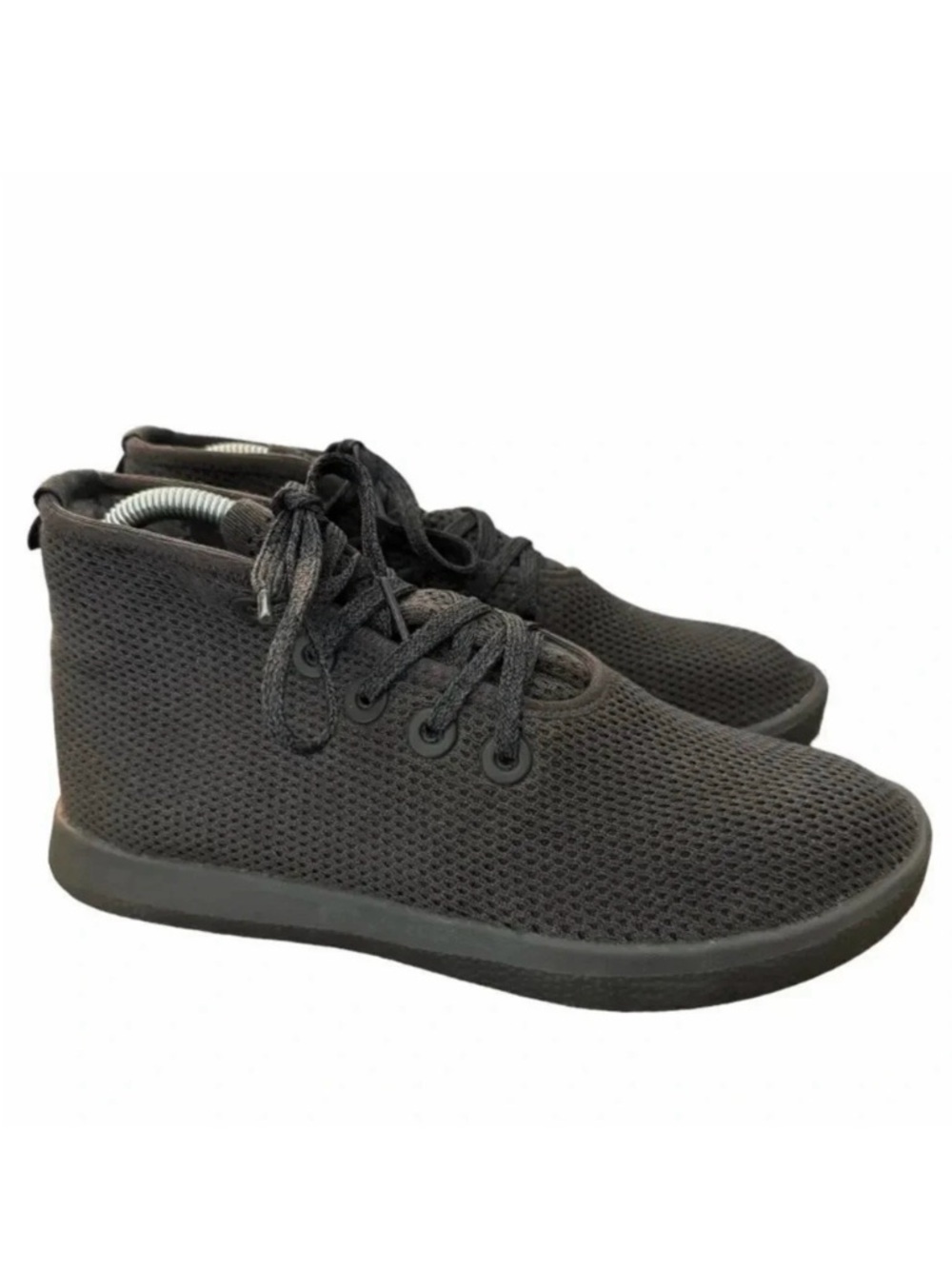 Allbirds Tree Toppers Charcoal Lightweight High Top Lace Up Sneaker Shoe